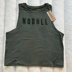 NOBULL Women's Dark Green Muscle Tee